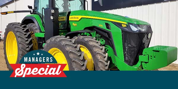 2022 JOHN DEERE 8R370 Tractor 3254647 2022 JOHN DEERE 8R370 Tractor 3254647