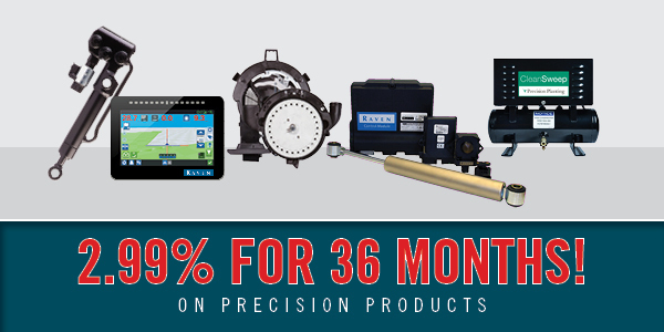 LOW RATE FINANCING ON PRECISION PRODUCTS AND COMPONENTS