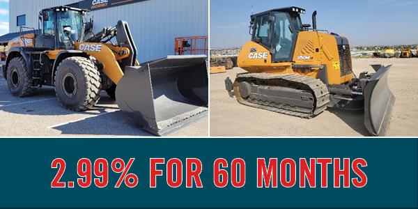 2.99% FOR 60 MONTHS ON QUALIFYING NEW CASE CE DOZERS AND LOADERS 2.99% FOR 60 MONTHS ON QUALIFYING NEW CASE CE DOZERS AND LOADERS