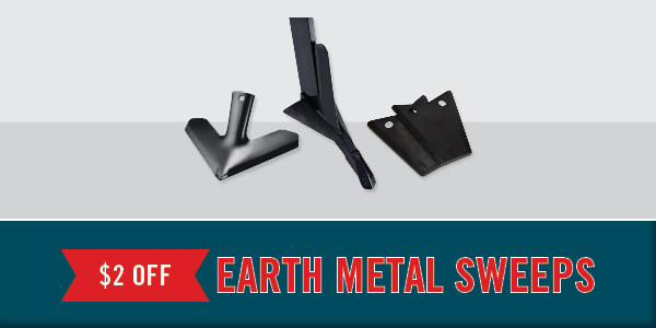 $2 Instant Rebate on Earth Metal® Sweeps