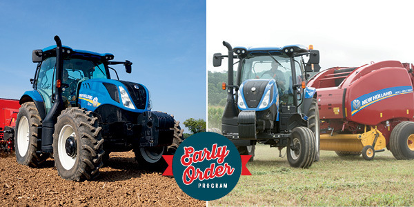 NEW HOLLAND EARLY ORDER PROGRAM