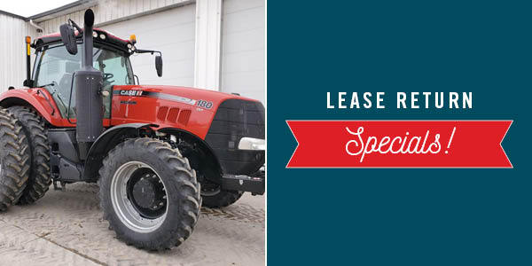 18 MONTH INTEREST WAIVER ON LEASE RETURN TRACTORS, COMBINES, SP SPRAYERS 18 MONTH INTEREST WAIVER ON LEASE RETURN TRACTORS, COMBINES, SP SPRAYERS