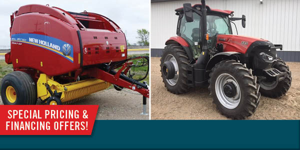Save money on remaining new model year 2019 and older Case IH, NH and Case Construction Equipment Save money on remaining new model year 2019 and older Case IH, NH and Case Construction Equipment