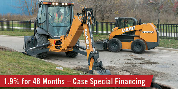 Low Rate Financing on Specially Marked Used Case Inventory Low Rate Financing on Specially Marked Used Case Inventory