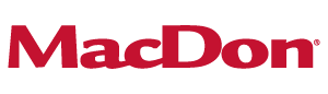 MacDon MacDon headers and farm machinery logo