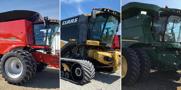 Used combines available from Titan Machinery Used combines available from Titan Machinery