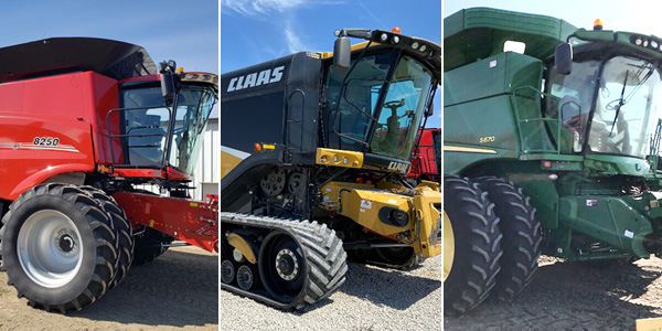 Combines from Titan Machinery Combines from Titan Machinery