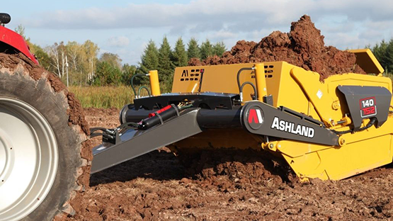 Ashland 140TS2 Direct Mount Ejector Scraper