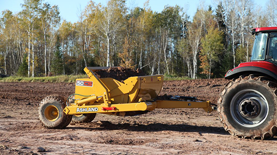Ashland Direct Mount Pivot Dump Scraper 50S Ashland Direct Mount Pivot Dump Scraper 50S