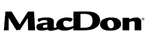 MacDon MacDon headers and farm machinery logo