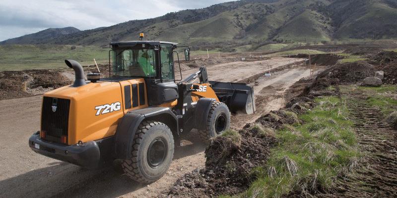 Case Wheel Loader 721G - Road Work